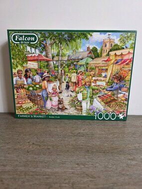 Farmer's Market - 1000 Piece Jigsaw Puzzle by Falcon de luxe